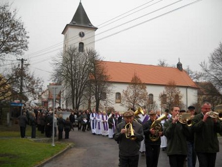 Pohřeb P. Němčanského